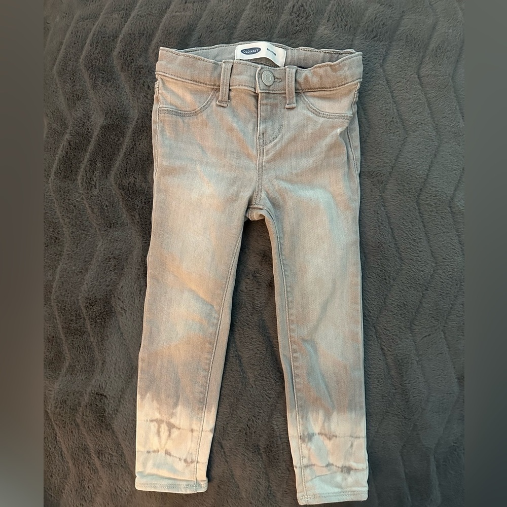 Grey wash ballerina jeans